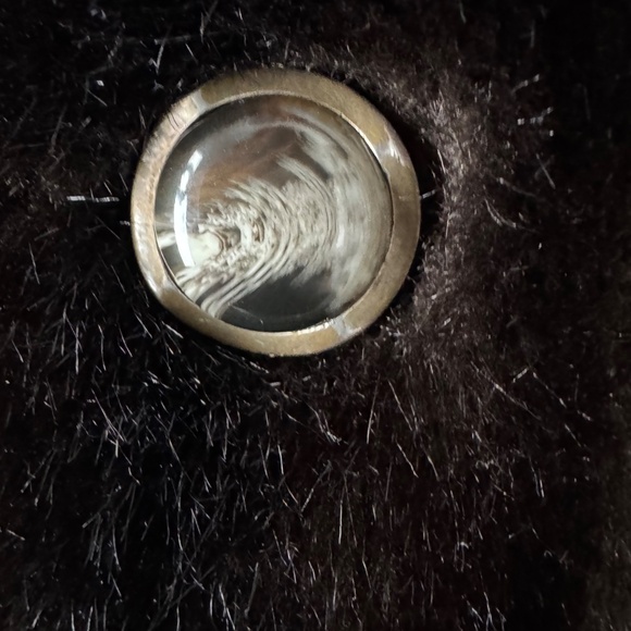 Rare Sterling Stall Luxury Faux Fur Long Coat Brown - Excellent Condition - Fits - Picture 9 of 16